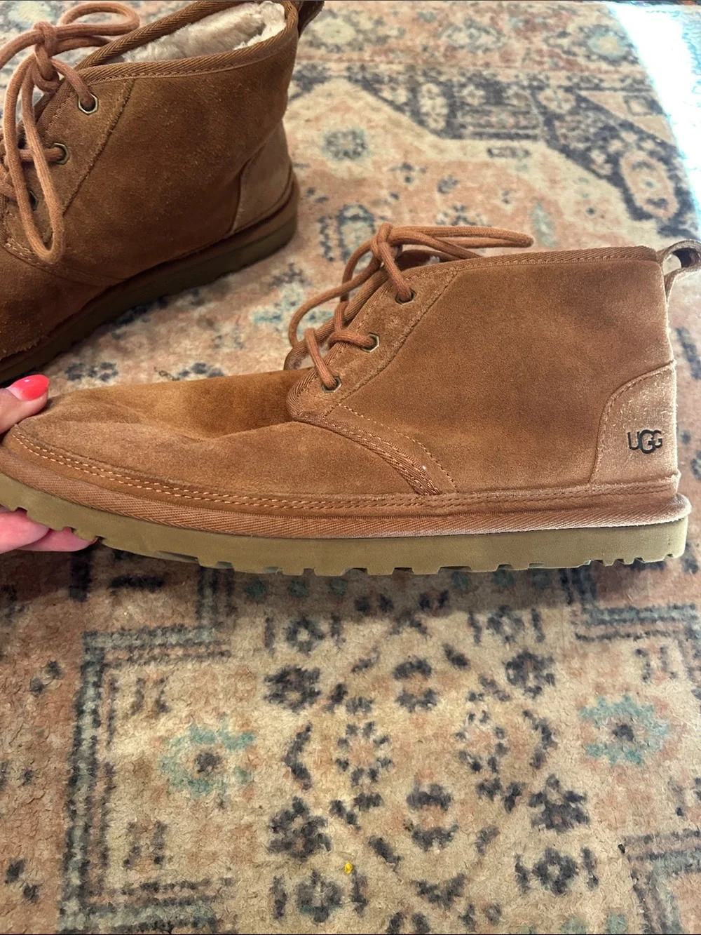 UGG Men’s Tan Suede Chukka Boots
